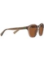 Detské slnečné okuliare Polo Ralph Lauren hnedá farba, 0PP9505U