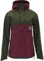 Dámska gravel bunda Silvini Montesola zelená/vínová