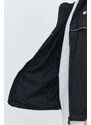 Bunda Tommy Jeans pánska, čierna farba, prechodná, DM0DM18697