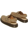 Semišové sandále Dr. Martens Jorge Patchwork pánske, béžová farba, DM31568439