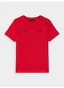 4F Detské tričko s potlačou 4F x Robert Lewandowski - červené