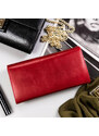 Peterson Značková červená dámska kožená peňaženka (GDPN360)