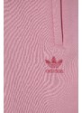 Detské krátke nohavice adidas Originals ružová farba, jednofarebné, nastaviteľný pás