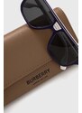 Detské slnečné okuliare Burberry tmavomodrá farba, 0JB4340