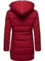 MARIKOO Zimný kabát krvavo červená