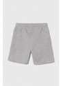 Detské krátke nohavice Lacoste šedá farba, melanžové, nastaviteľný pás