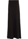 Dievčenská sukňa Calvin Klein Jeans čierna farba, maxi, rovný strih