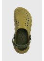Šľapky Crocs X - (Echo) Clog pánske, zelená farba, 207937