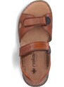 Pánske sandále RIEKER 21461-24 hnedá S4