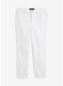 bonprix Komfortné strečové nohavice, farba biela