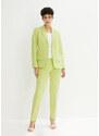 bonprix Nohavicový oblek, 2-dielny, farba zelená