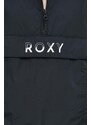 Vetrovka Roxy TERREXBold Moves x Mizuno čierna farba, prechodná, oversize, ERJJK03565