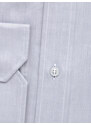 Willsoor Pánska svetlosivá košeľa slim fit s nenápadnou štruktúrou 16729