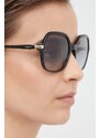 Slnečné okuliare VOGUE dámske, čierna farba, 0VO5561S