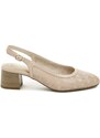 Tamaris 8-89501-42 Old Rose dámska letná obuv na podpätku