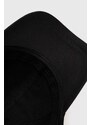 Bavlnená šiltovka Emporio Armani Underwear čierna farba, s nášivkou