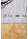 Bunda Columbia Trail Traveler pánska, žltá farba, prechodná, 2036873