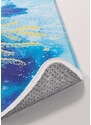 bonprix Kúpeľňová predložka s pamäťovou penou, farba modrá, rozm. Predložka do kúpeľne 50/90 cm