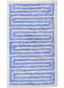 bonprix Kúpeľňová predložka v sviežich farbách, farba modrá, rozm. predložka pred visiace WC 45/50 cm