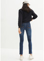 bonprix Strečové komfortné džínsy, SKINNY, farba modrá