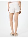 Koton Pajama Bottom Shorts Normal Waist Textured Viscose Blended