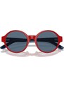 Detské slnečné okuliare Polo Ralph Lauren červená farba, 0PP9508U
