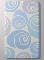 bonprix Kúpeľňová predložka s pamäťovou penou, farba modrá, rozm. Kúpeľňová predložka 60/100 cm