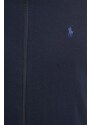 Bavlnený kardigán Polo Ralph Lauren tmavomodrá farba, 710899206