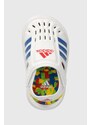 Detské topánky do vody adidas WATER SANDAL I biela farba