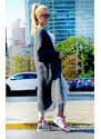 Fashionweek Dlhý vlnený cardigan, pletený kabát LEA