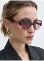 Slnečné okuliare Guess dámske, ružová farba, GU7911_5571Y