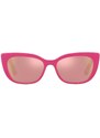 Detské slnečné okuliare Dolce & Gabbana fialová farba, 0DX4427