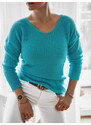 Fashionweek Dámsky mäkký ľahký voľný sveter NB6903