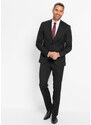 bonprix 3-dielny oblek: sako, nohavice, kravata, Slim Fit, farba čierna, rozm. 58