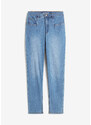 bonprix Mom-strečové džínsy, farba modrá