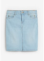 bonprix Strečová džínsová sukňa, farba modrá, rozm. 40