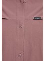 Košeľa Columbia Boundless Trek dámska, ružová farba, regular, s klasickým golierom, 2073031