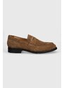 Semišové mokasíny Vagabond Shoemakers MARIO pánske, hnedá farba, 4961-040-19
