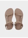 4F Dámske sandále - béžové