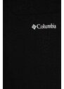 Detské tepláky Columbia Columbia Trek II Jo čierna farba, jednofarebné
