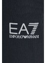 Tepláky EA7 Emporio Armani tmavomodrá farba, s potlačou