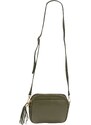 Zelená kožená talianska crossbody kabelka Bala Verde Scura NovaKabelka.sk