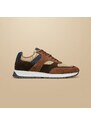 Charles Tyrwhitt Suede and Textile Sneakers — Walnut Brown