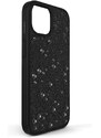 Puzdro na mobil Swarovski iPhone 15 čierna farba