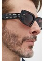 Slnečné okuliare Valentino V - CINQUE čierna farba, VLS-108A