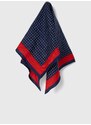 Vlnený šál Polo Ralph Lauren tmavomodrá farba, vzorovaná, 712926106