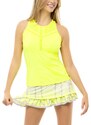 Women's Skirt Lucky in Love Take A Pleat Skirt Neon Yellow M
