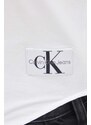 Košeľa Calvin Klein Jeans dámska,biela farba,regular,s klasickým golierom,J20J223129