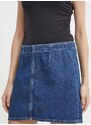 Rifľová sukňa Calvin Klein Jeans mini,rovný strih,J20J222827