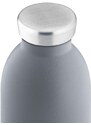 Termo fľaša 24bottles Stone Formal 500 ml šedá farba